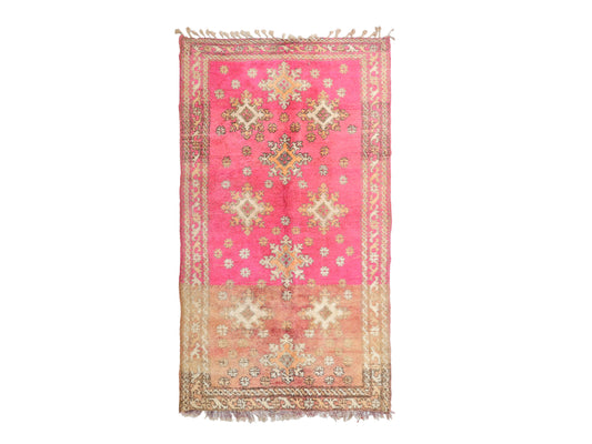 Tafoukt Vintage Moroccan Rug 3'8" x 7'4"