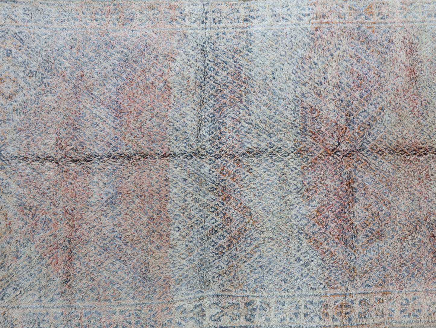Fidim Vintage Moroccan Rug 6'6" x11'8"