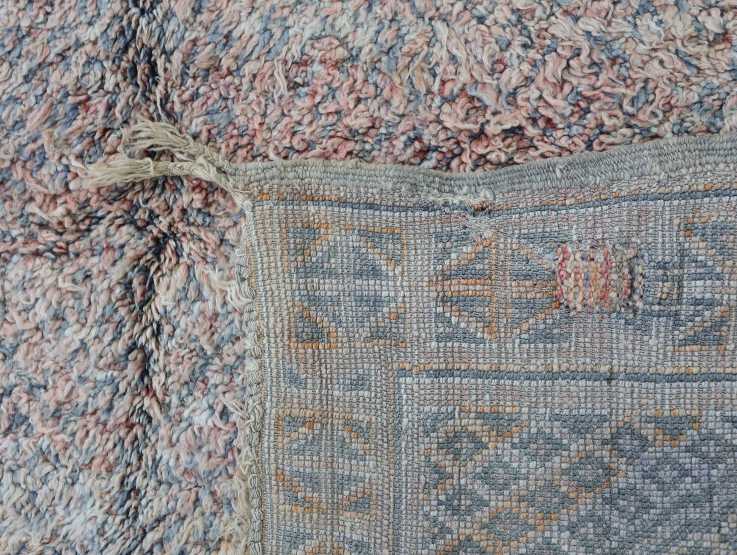 Fidim Vintage Moroccan Rug 6'6" x11'8"