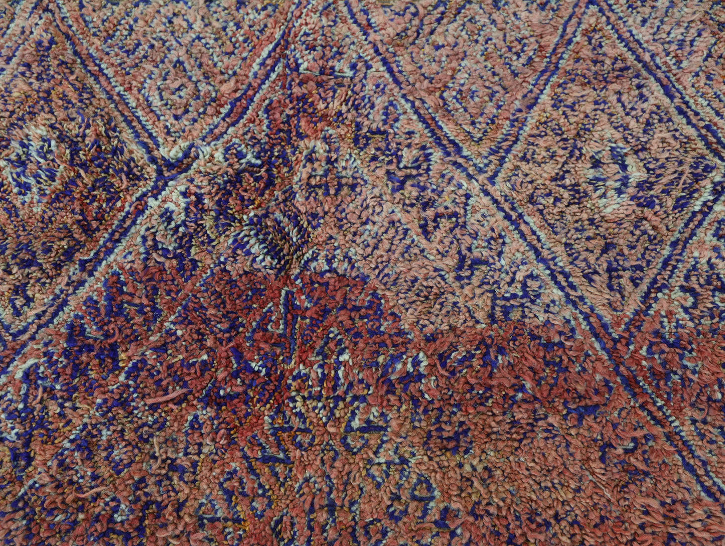 Hizal Vintage Moroccan Rug 6'6" x 11'3"