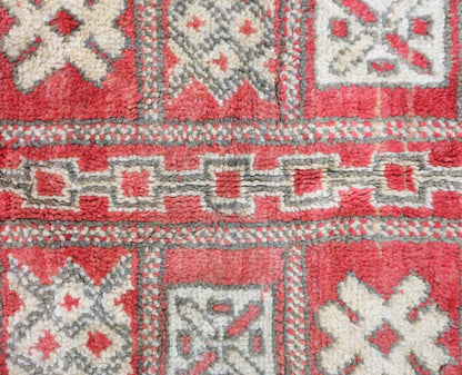 Yalouz Vintage Moroccan Rug 4'1" x 5'3"