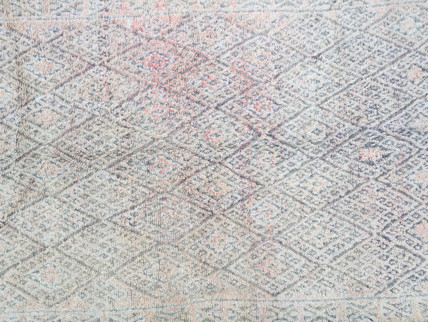 Imdoukal Vintage Moroccan Rug 6'7" x11'0"