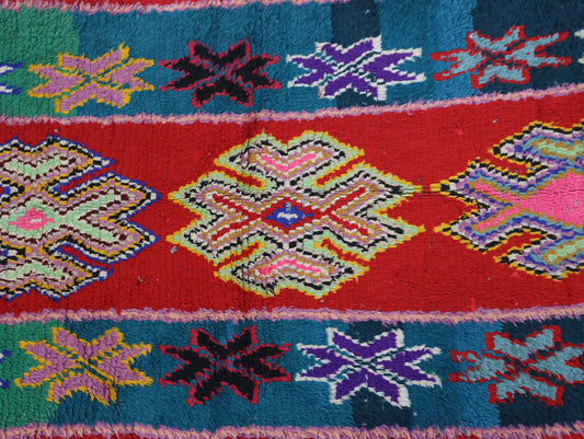 Tamaghra Moroccan Rug 3'4" x 8'5"