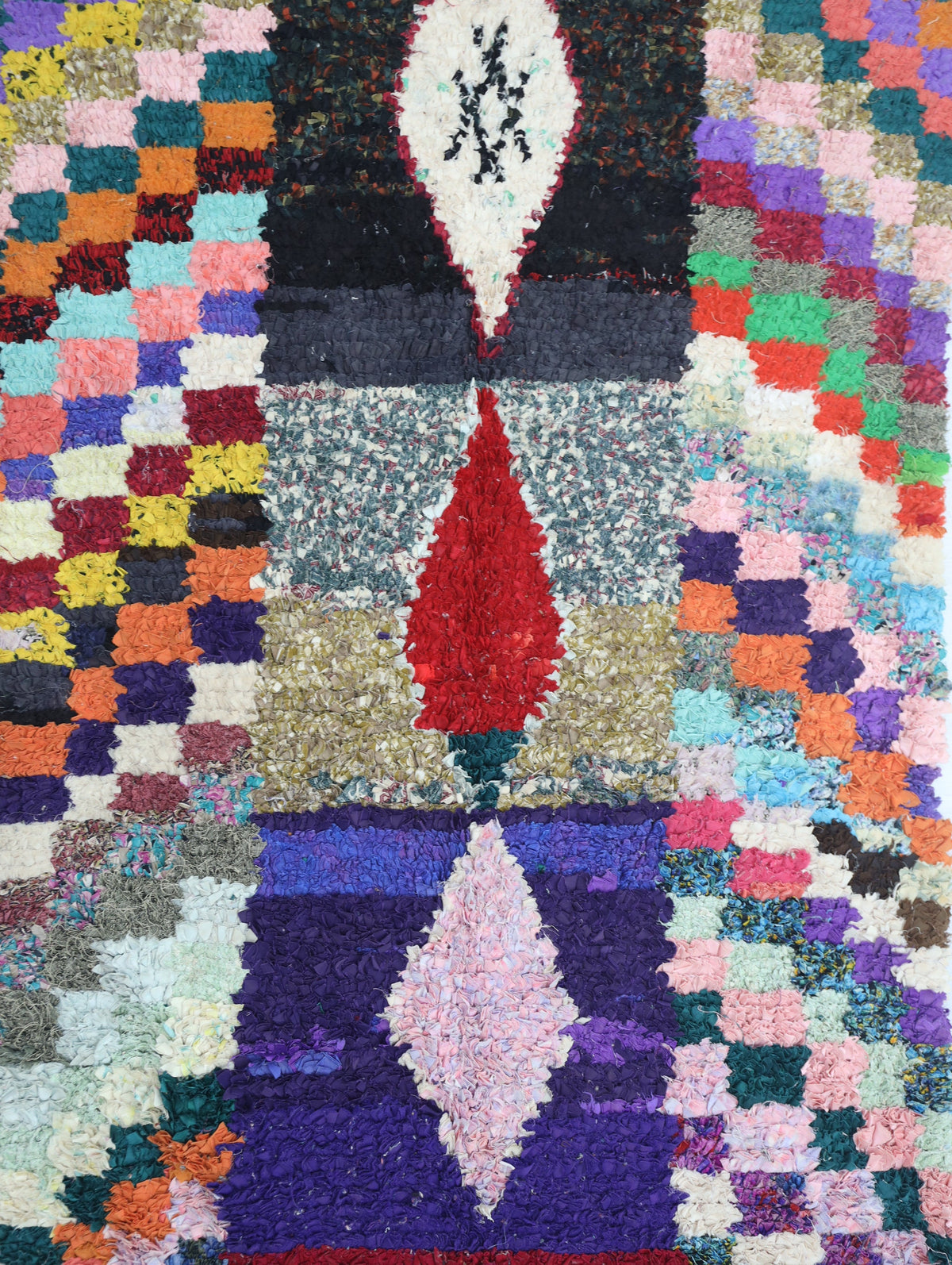 Massilya Boucherouite Rug 4'2" x 7'2"