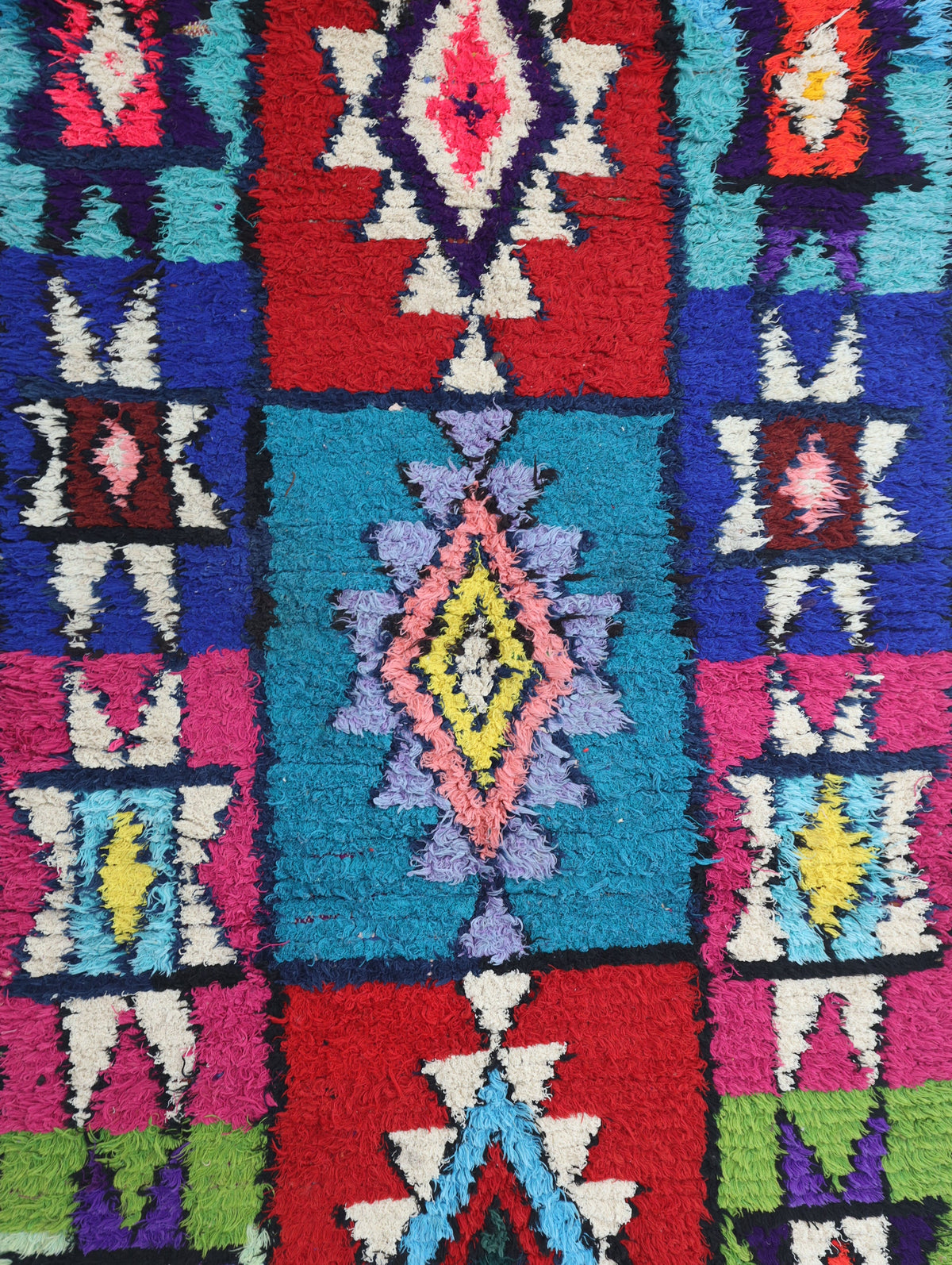Abba Boucherouite Rug 3'3" x 6'2"