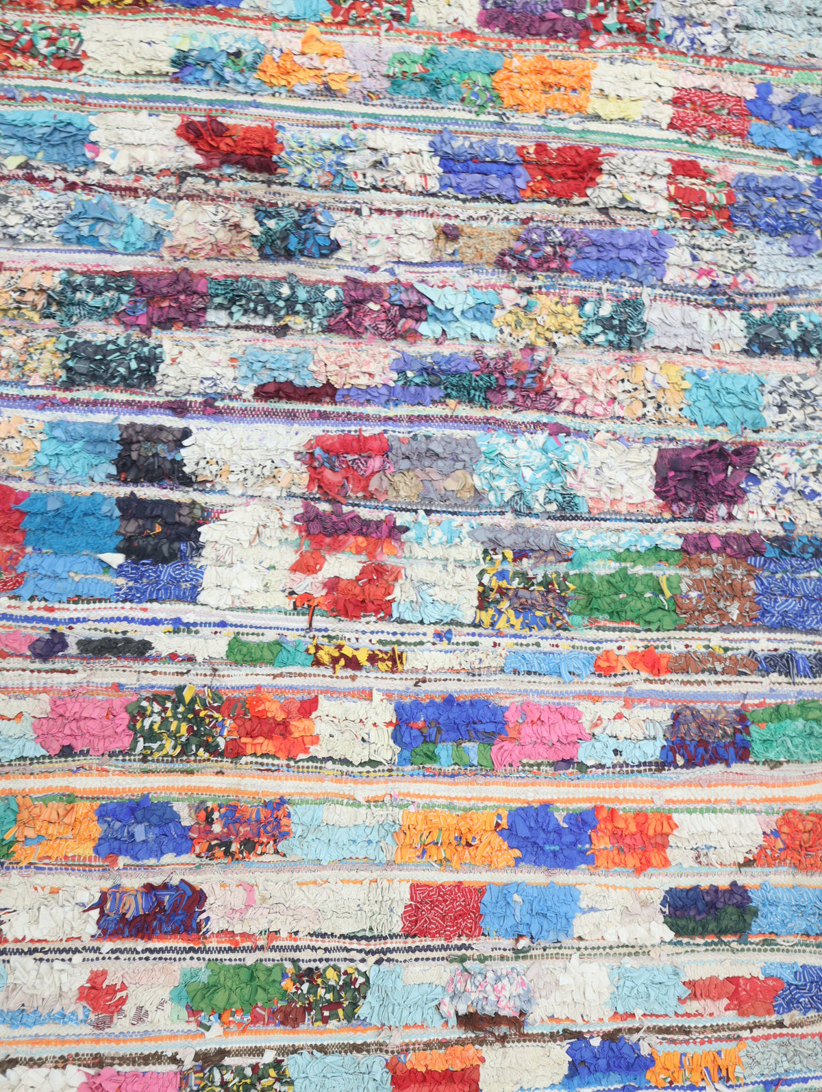 Izemrasen Boucherouite Rug 4'2" x 8'3"