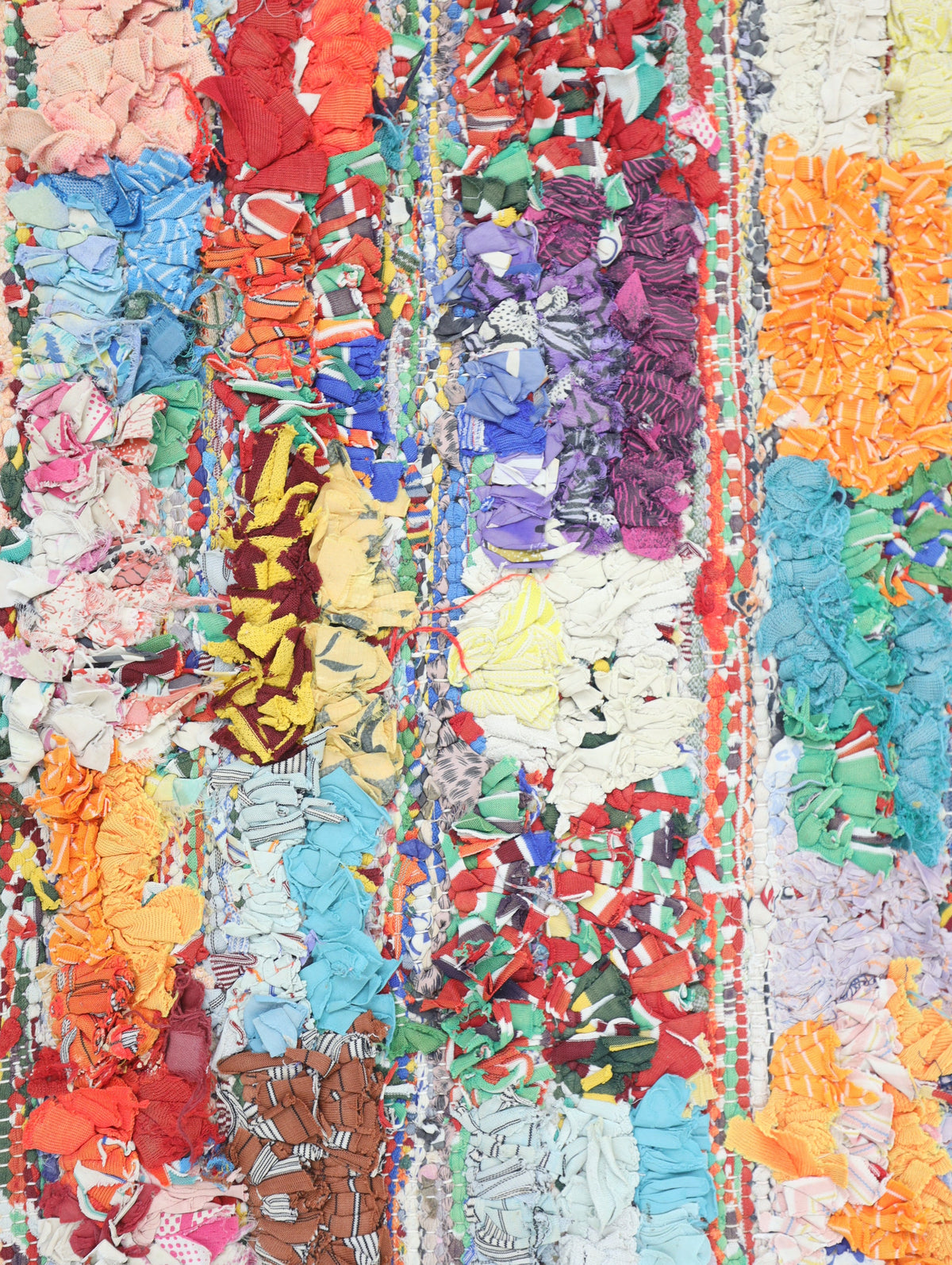 Izemrasen Boucherouite Rug 4'2" x 8'3"