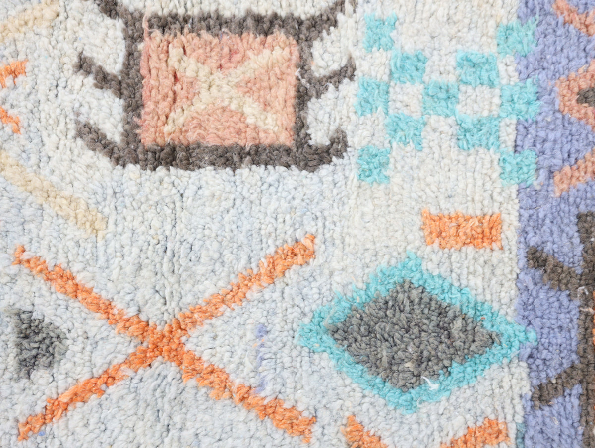 Iferh  Moroccan Rug 2'8" x 9'1"