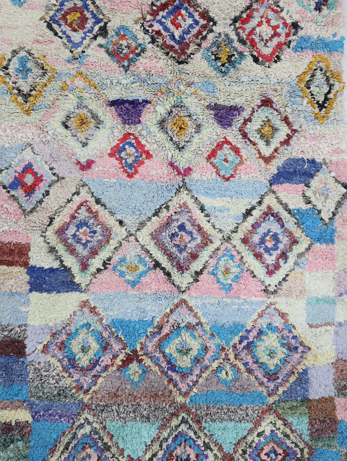 Gana Boucherouite Rug 3'9" x 7'3"