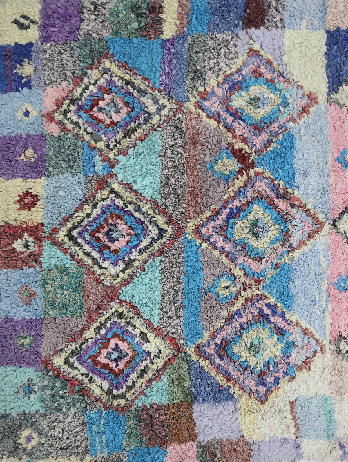 Gana Boucherouite Rug 3'9" x 7'3"