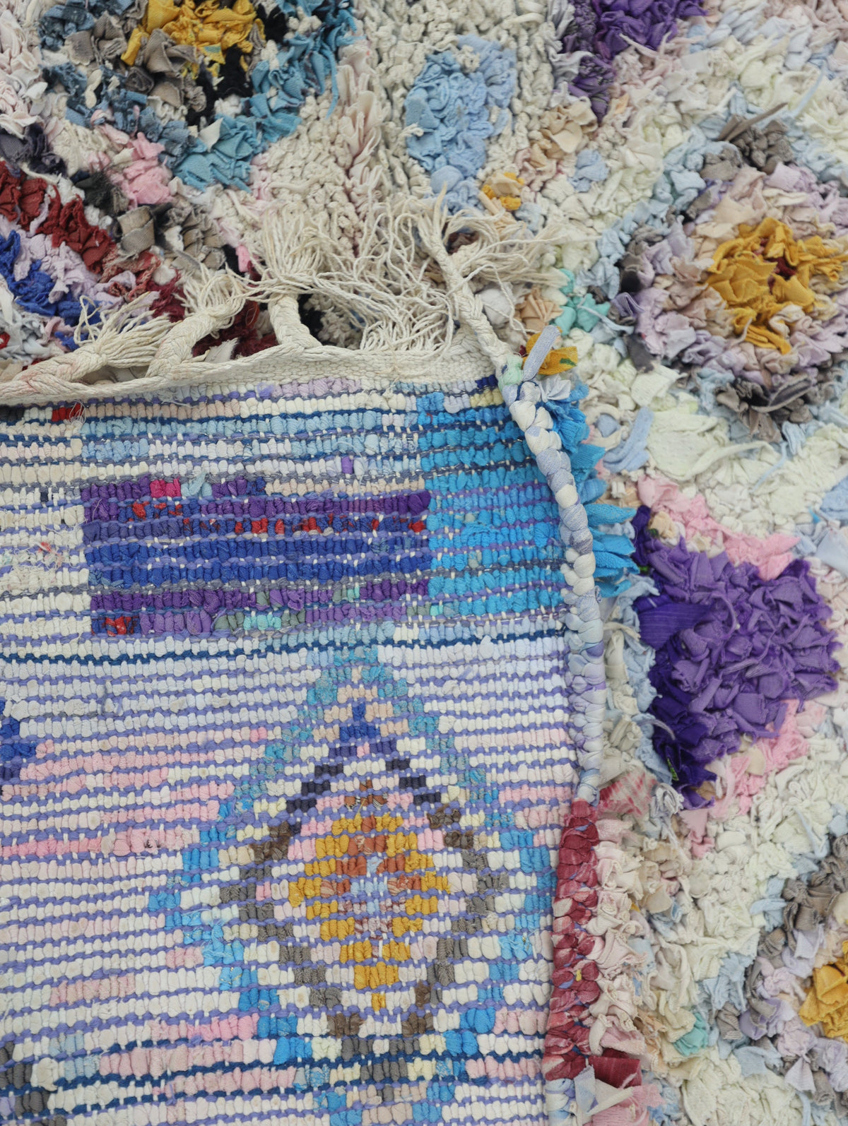 Gana Boucherouite Rug 3'9" x 7'3"