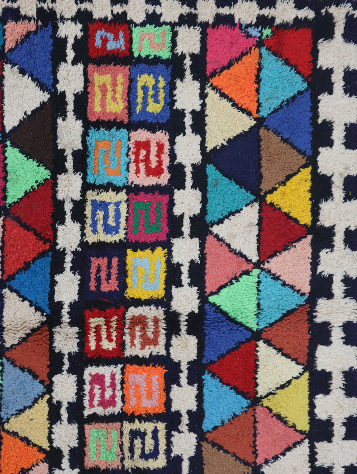 Firhun Boucherouite Rug 4'7" x 6'2"
