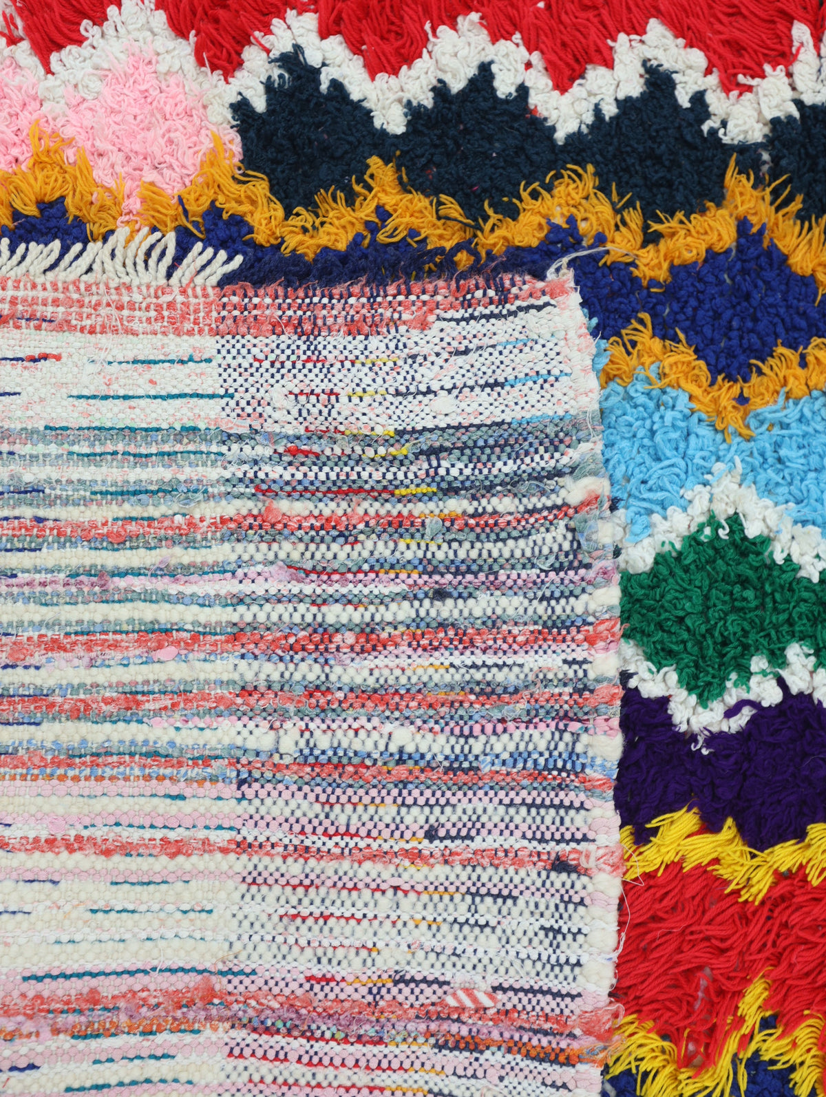 Dadduh Boucherouite Rug 3'4" x 9'5"