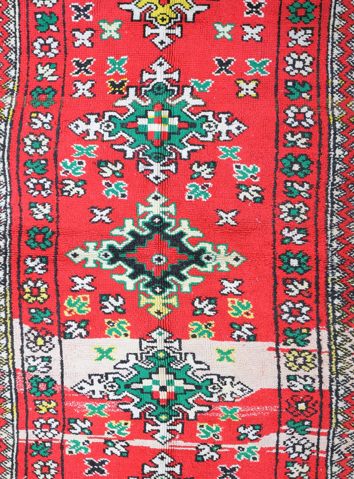 Taous Vintage Moroccan Rug 4'0" x 7'2"