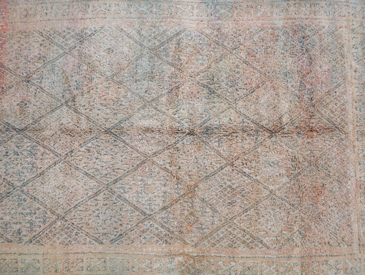 Nysim Vintage Moroccan Rug  7'1" x9'9"