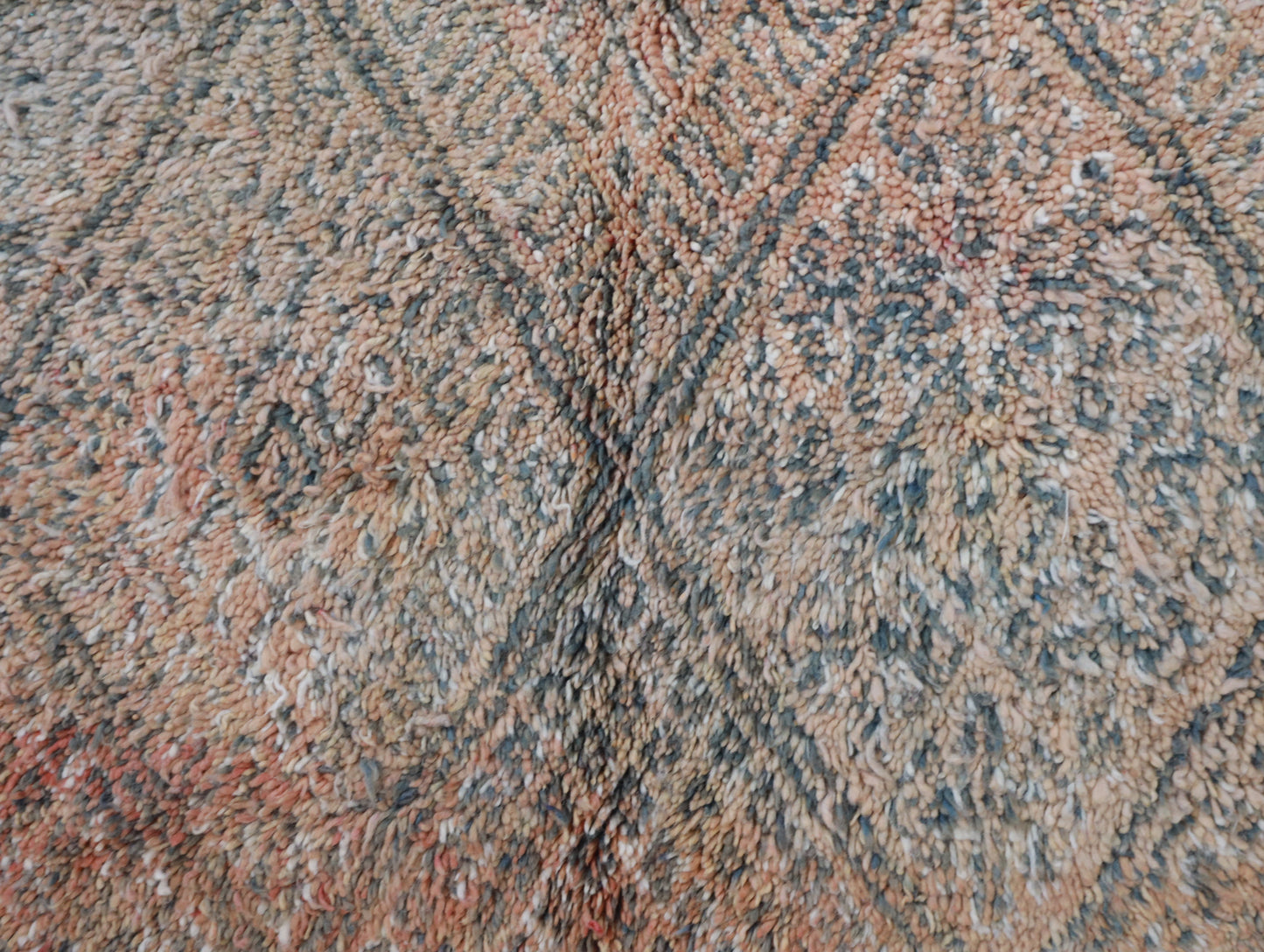 Nysim Vintage Moroccan Rug  7'1" x9'9"