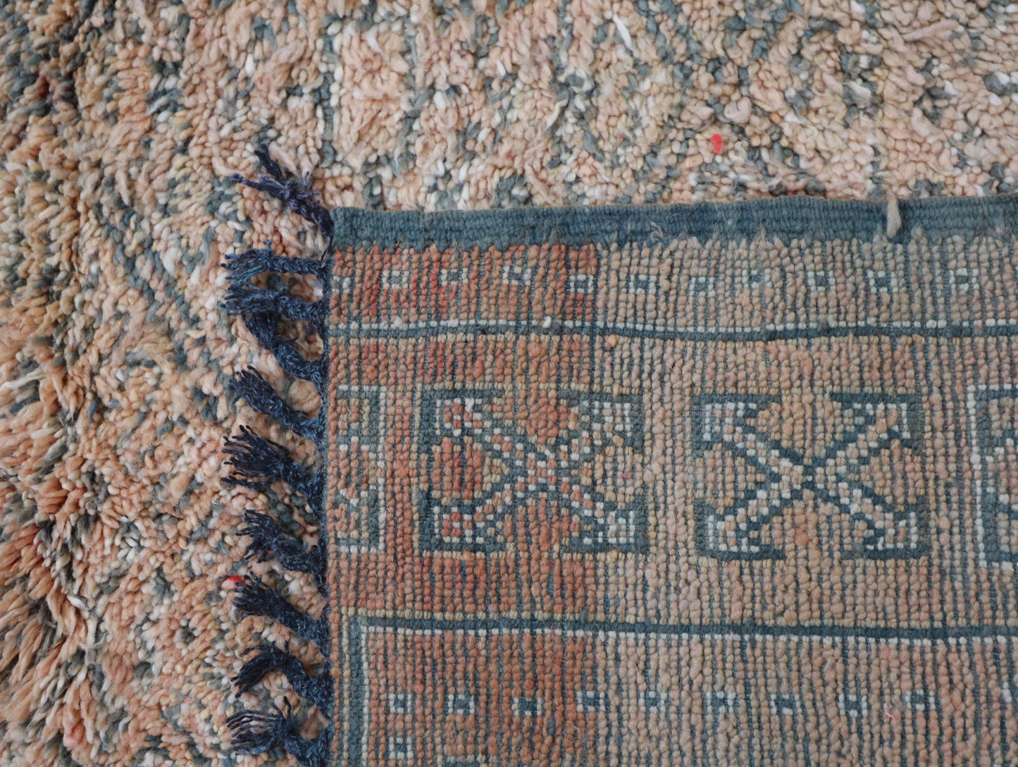 Nysim Vintage Moroccan Rug  7'1" x9'9"