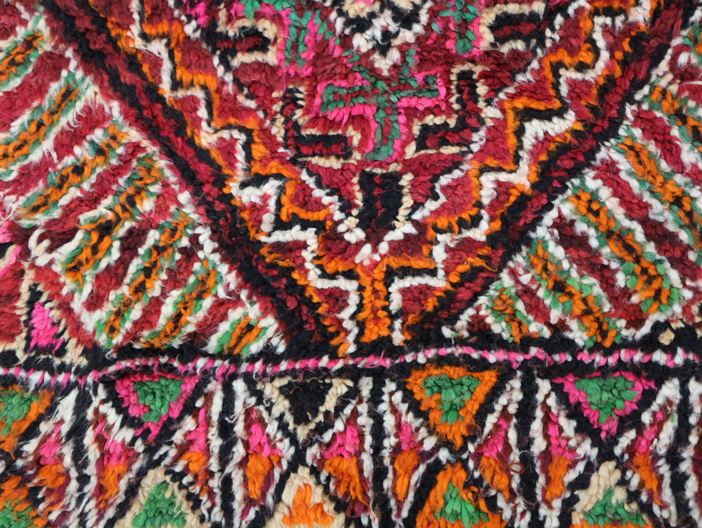 Bouguemez Vintage Moroccan Rug 6'4" x 9'5"