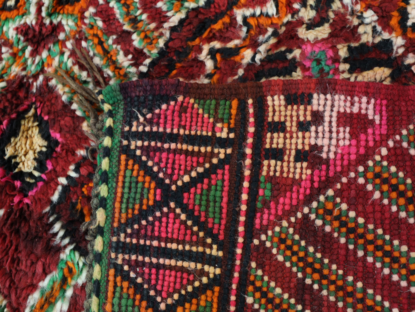 Bouguemez Vintage Moroccan Rug 6'4" x 9'5"