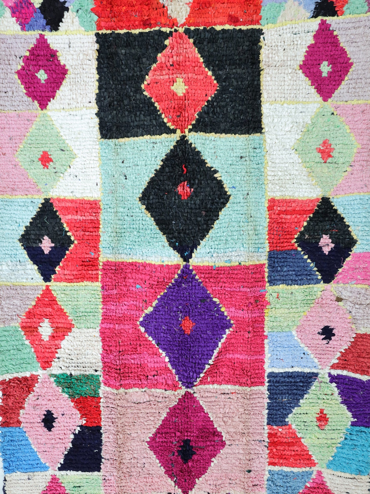 Bahya Boucherouite Rug 4'6" x 8'3"