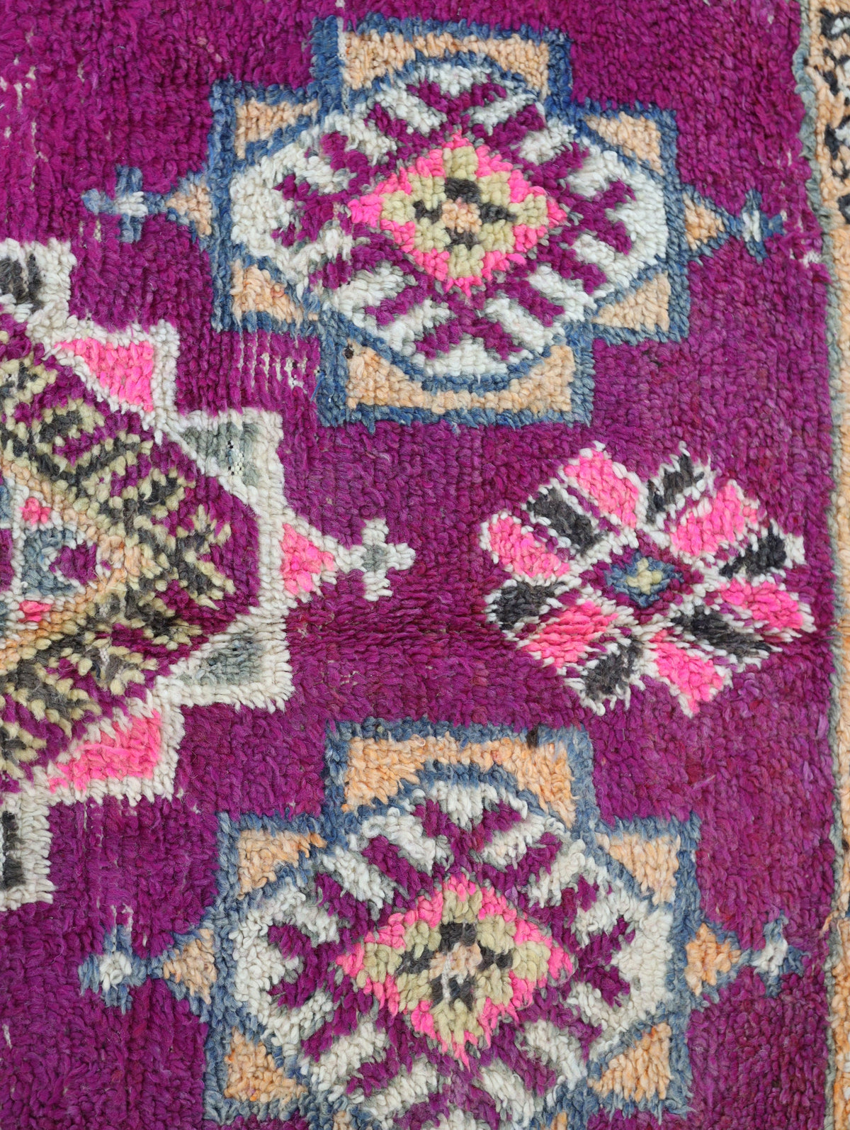 Asirem Vintage Moroccan Rug 6'6" x 13'4"
