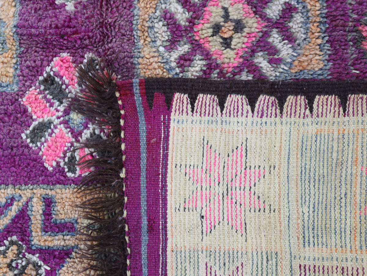 Asirem Vintage Moroccan Rug 6'6" x 13'4"