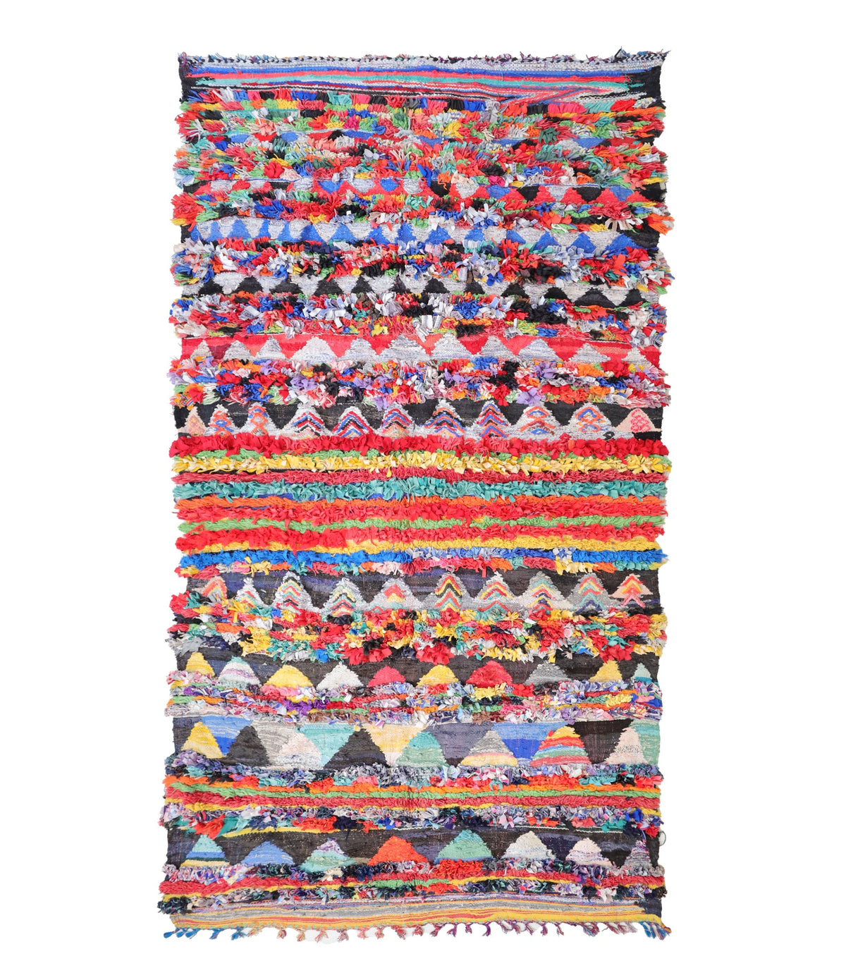 Qasi Boucherouite Rug 5'5" x 11'2"