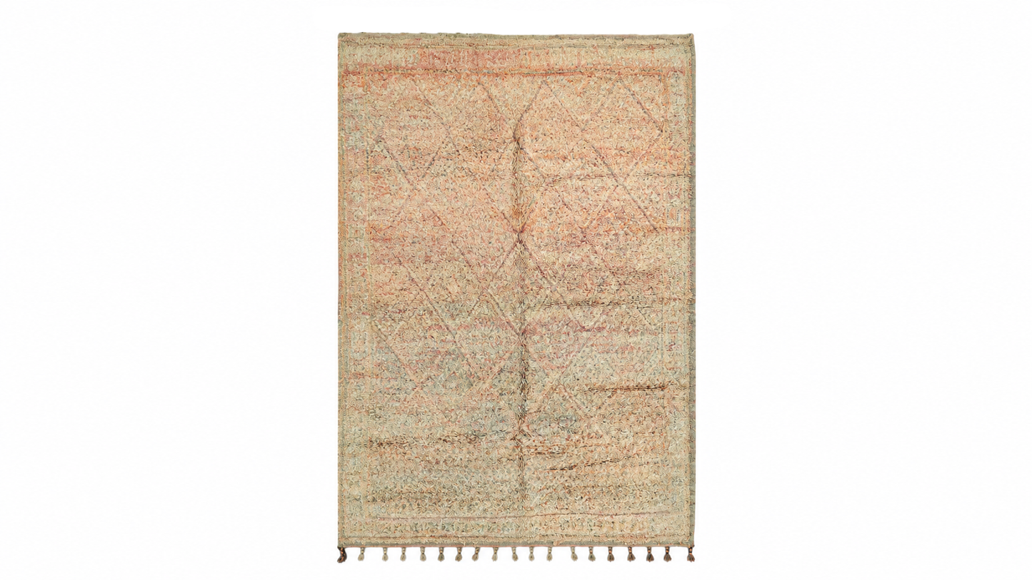 Fariq Vintage Moroccan Rug  6'9" x 10'8"