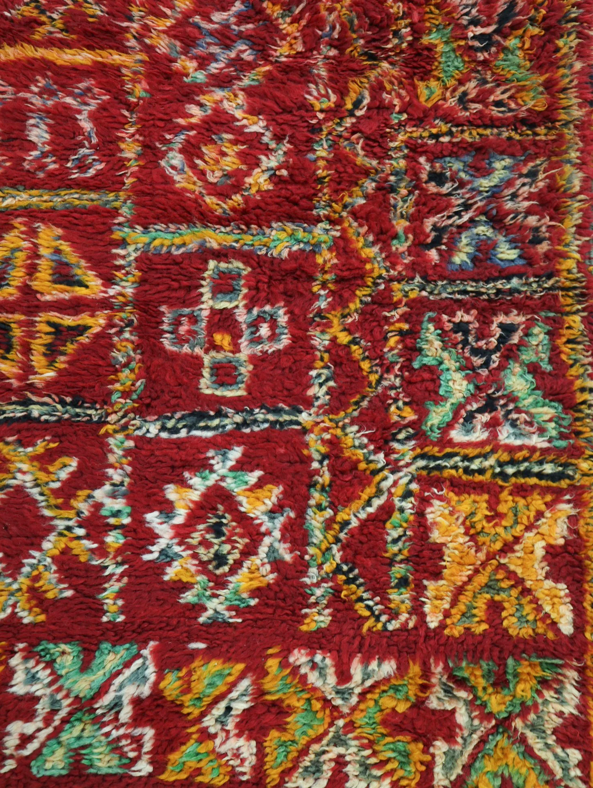 Agzoul Vintage Moroccan Rug 6'6" x 10'5"