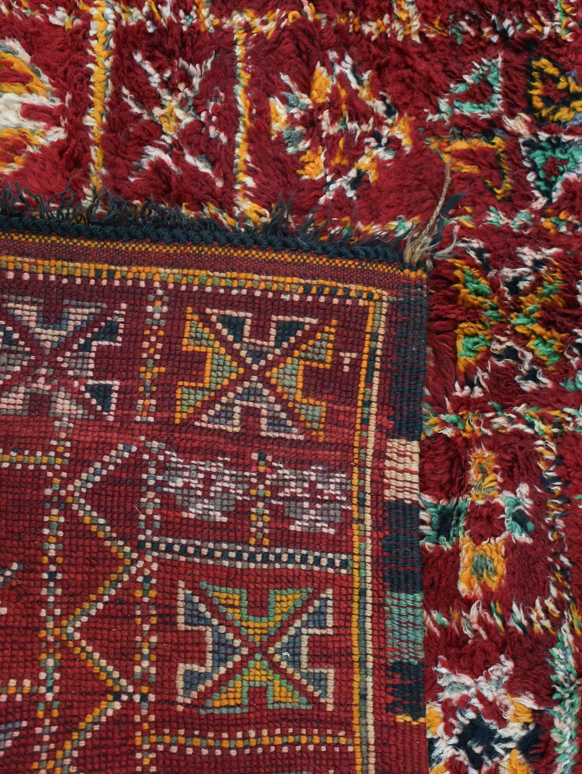 Agzoul Vintage Moroccan Rug 6'6" x 10'5"
