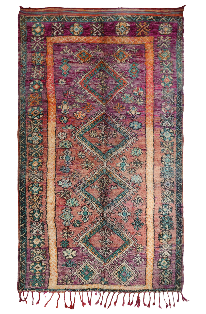 Aksilum Vintage Moroccan Rug 7'2" x 13'3"