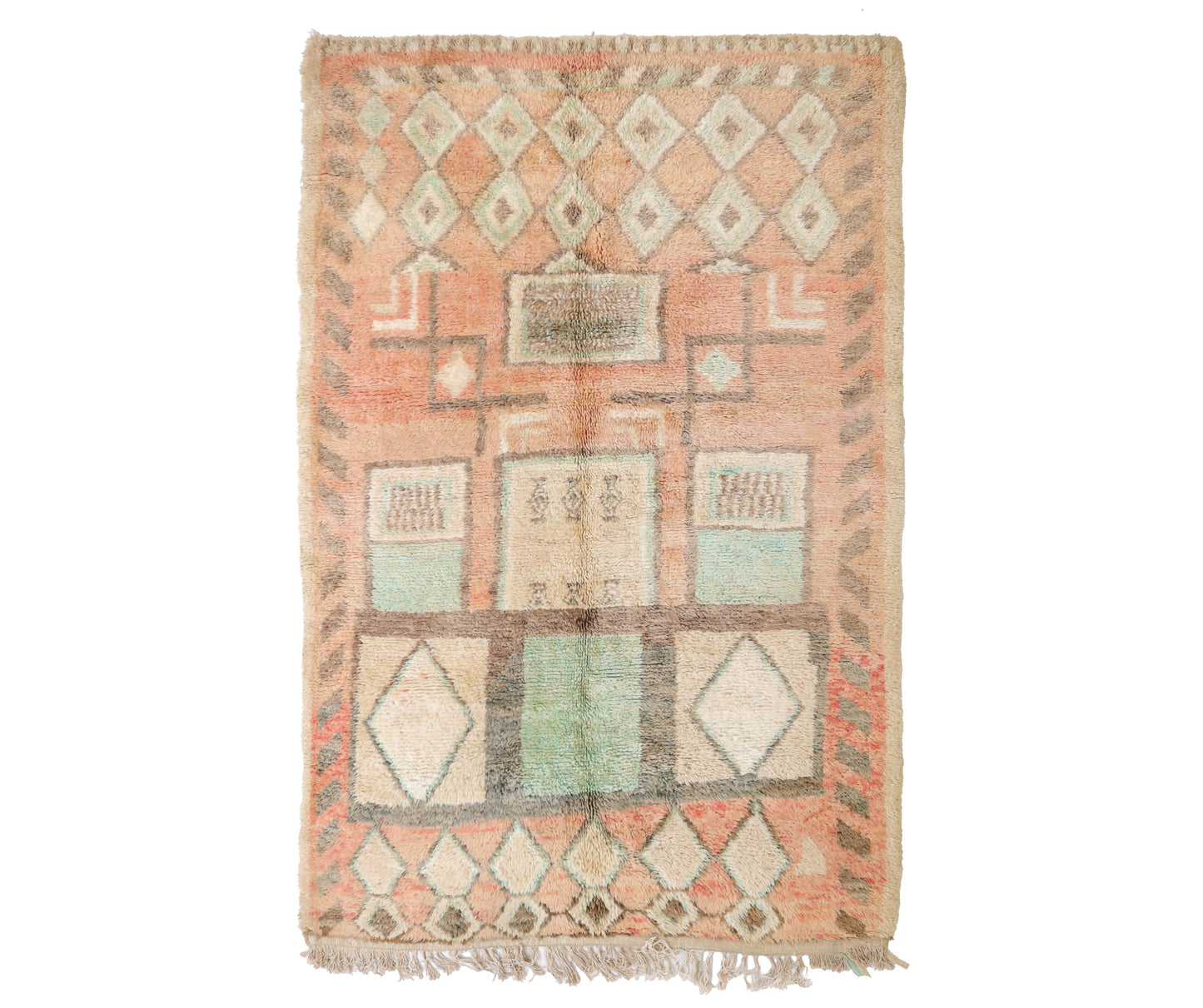 Almuz Vintage Moroccan Rug 4'6" x 8'4"