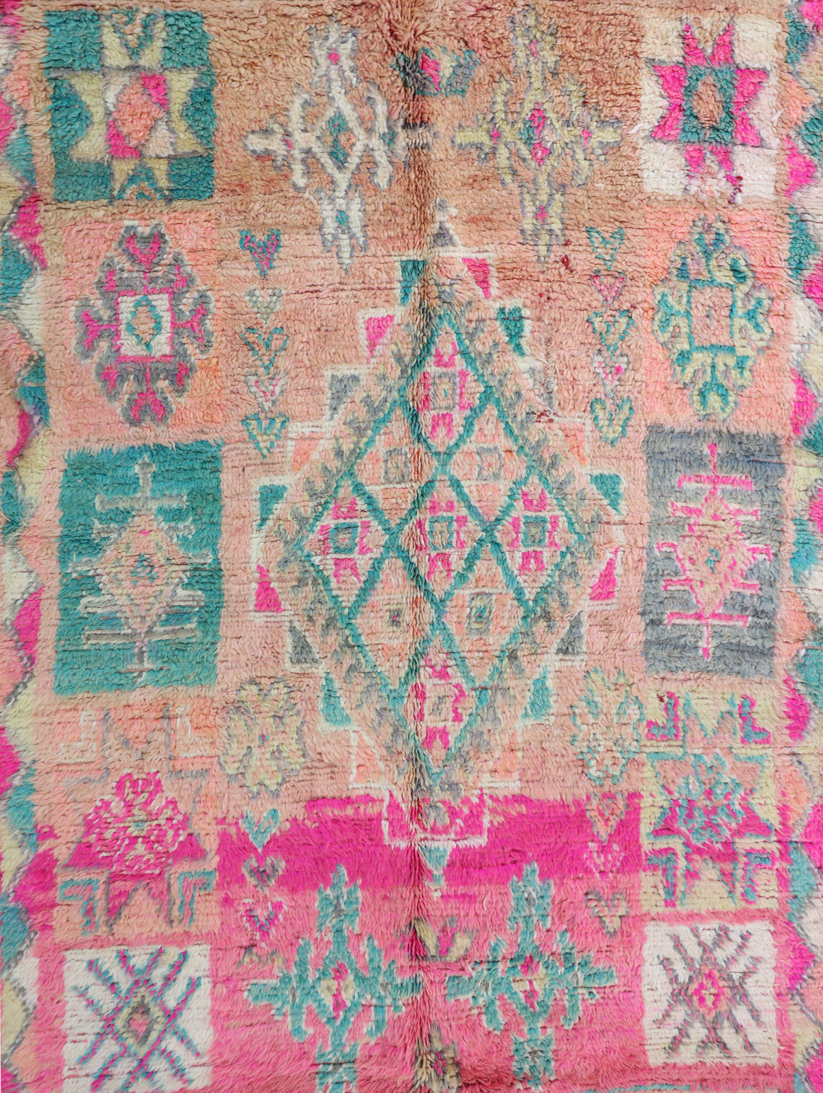 Amalu Vintage Moroccan Rug 5'7" x 11'8"