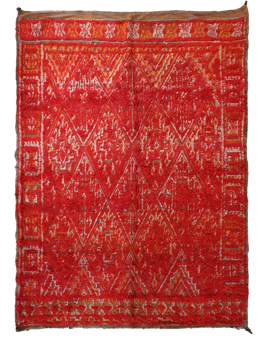 Askam Vintage Moroccan Rug 7'2" x 9'8"