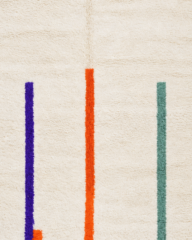 Oussa Beni Ourain Rug 7'8" x 14'1"