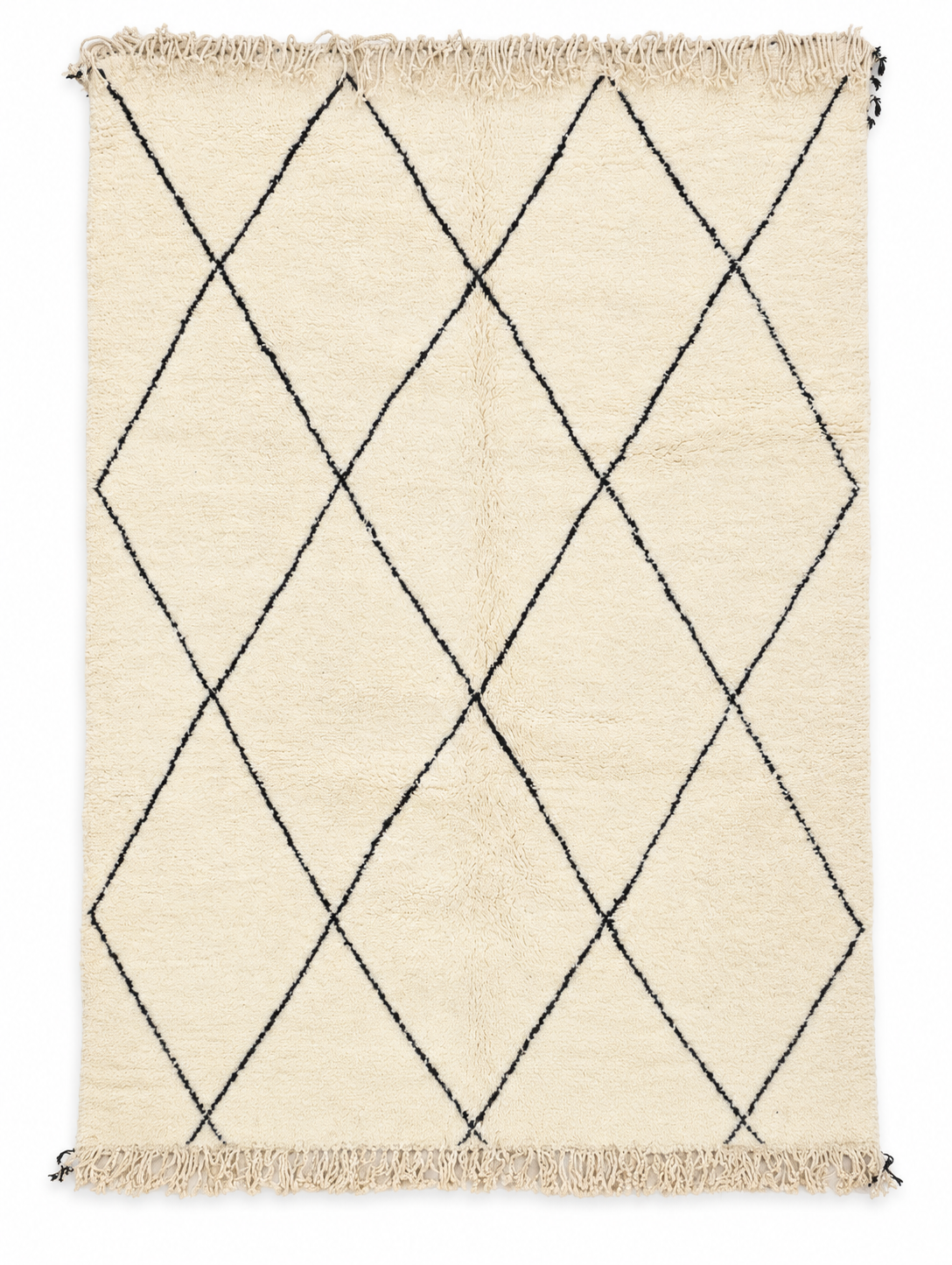 Tifrit Beni Ourain Rug 5'2" x 7'1"