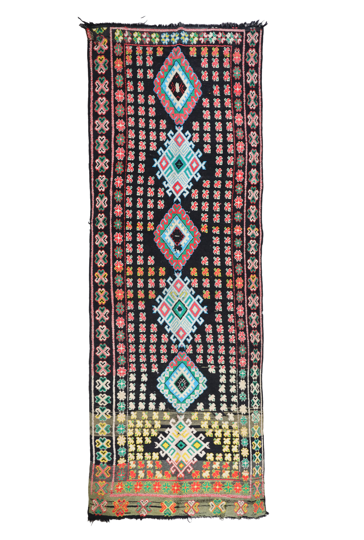 Assirem Vintage Moroccan Rug 4'2" x 12'4"