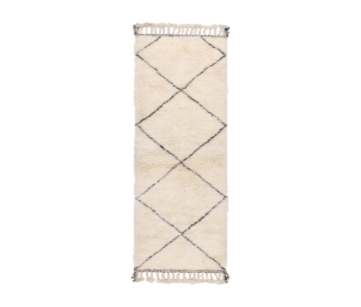 Tawrirt Beni Ourain Rug - Custom Size