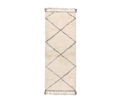 Tawrirt Beni Ourain Rug - Custom Size