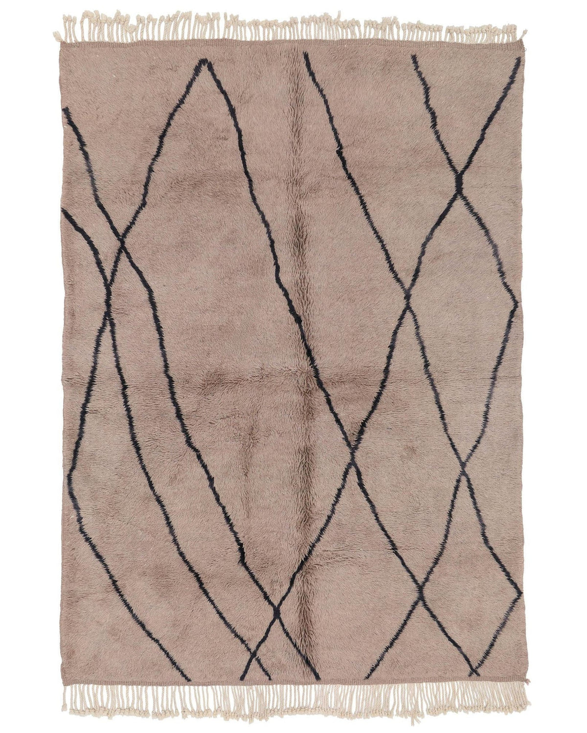Uqerdis Beni Ourain Rug - Custom Size