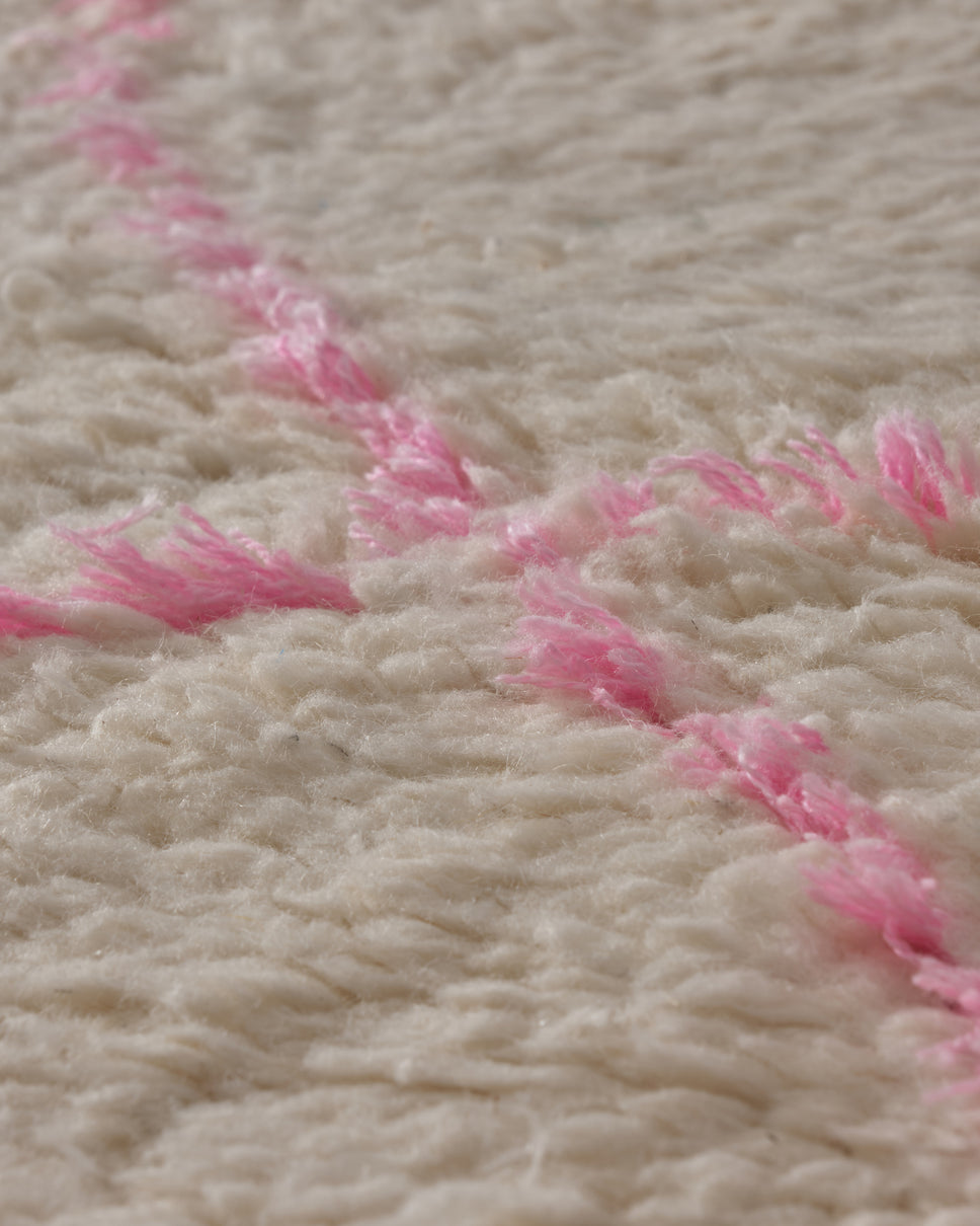 Azru Beni Ourain Rug - Custom Size