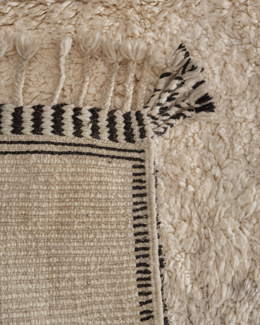 Tinireft Beni Ourain Rug - Custom Size