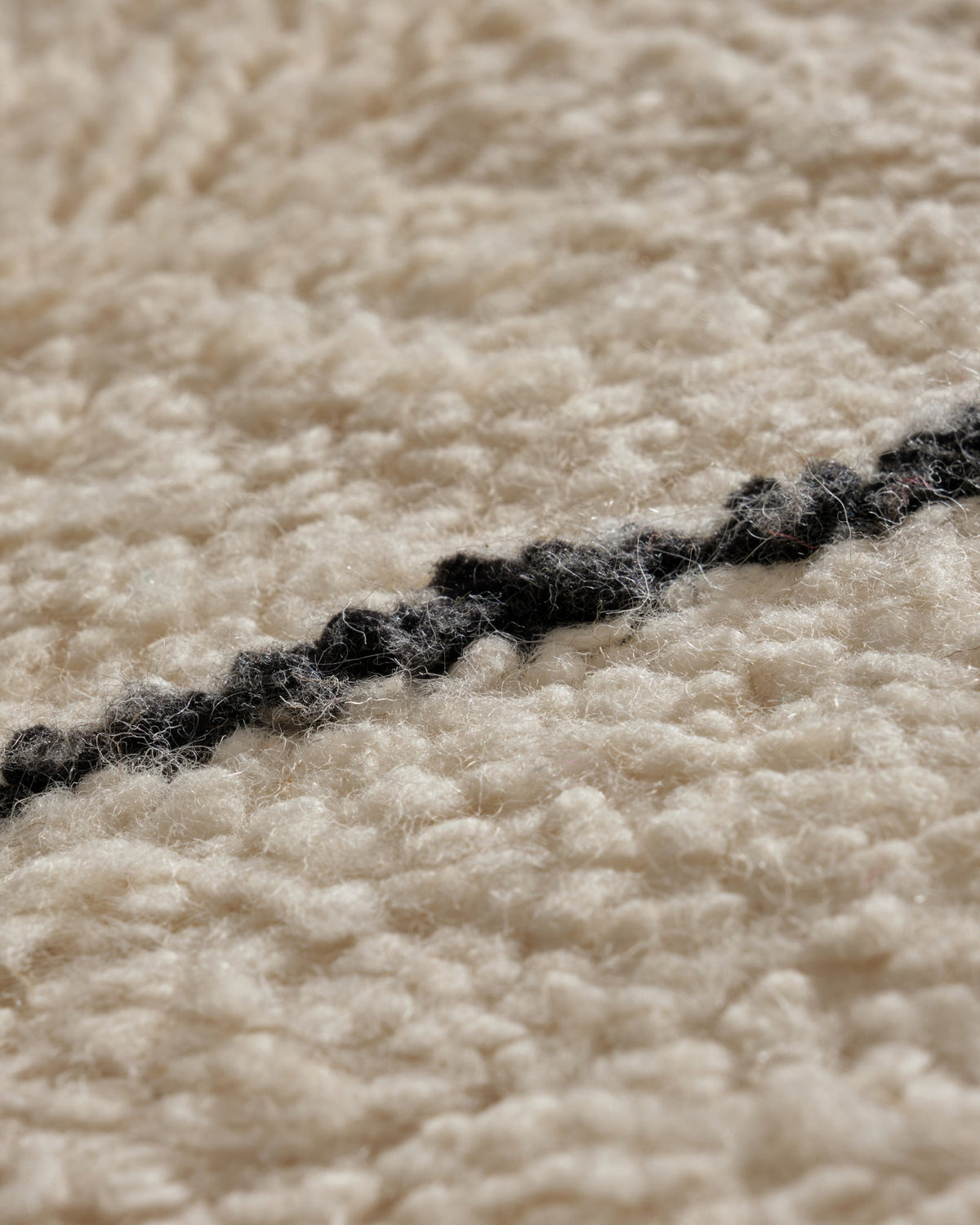 Asinagh Beni Ourain Rug - Custom Size