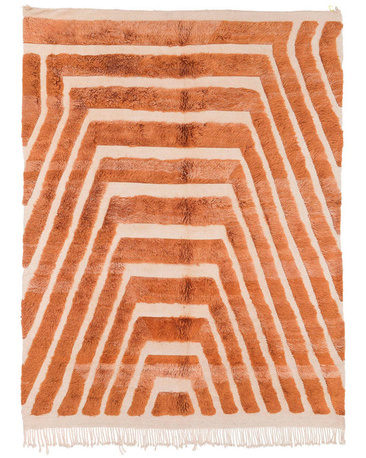 Amzwaru Beni Ourain Rug - Custom Size