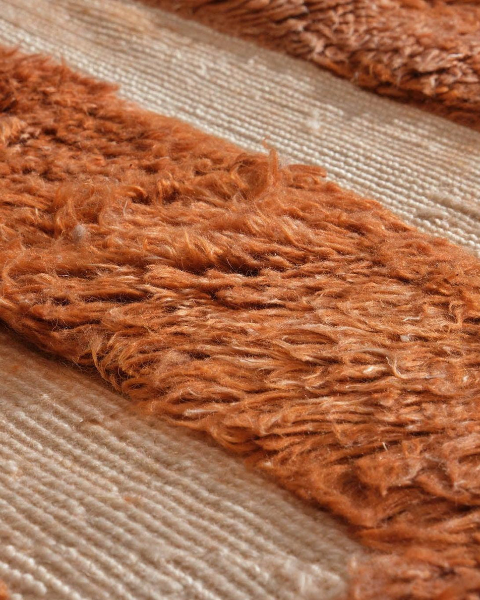 Amzwaru Beni Ourain Rug - Custom Size