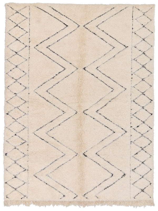 Delina Beni Ourain Rug - Custom Size
