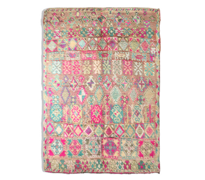 Binfa Vintage Moroccan Rug 6'5" x 9'4"