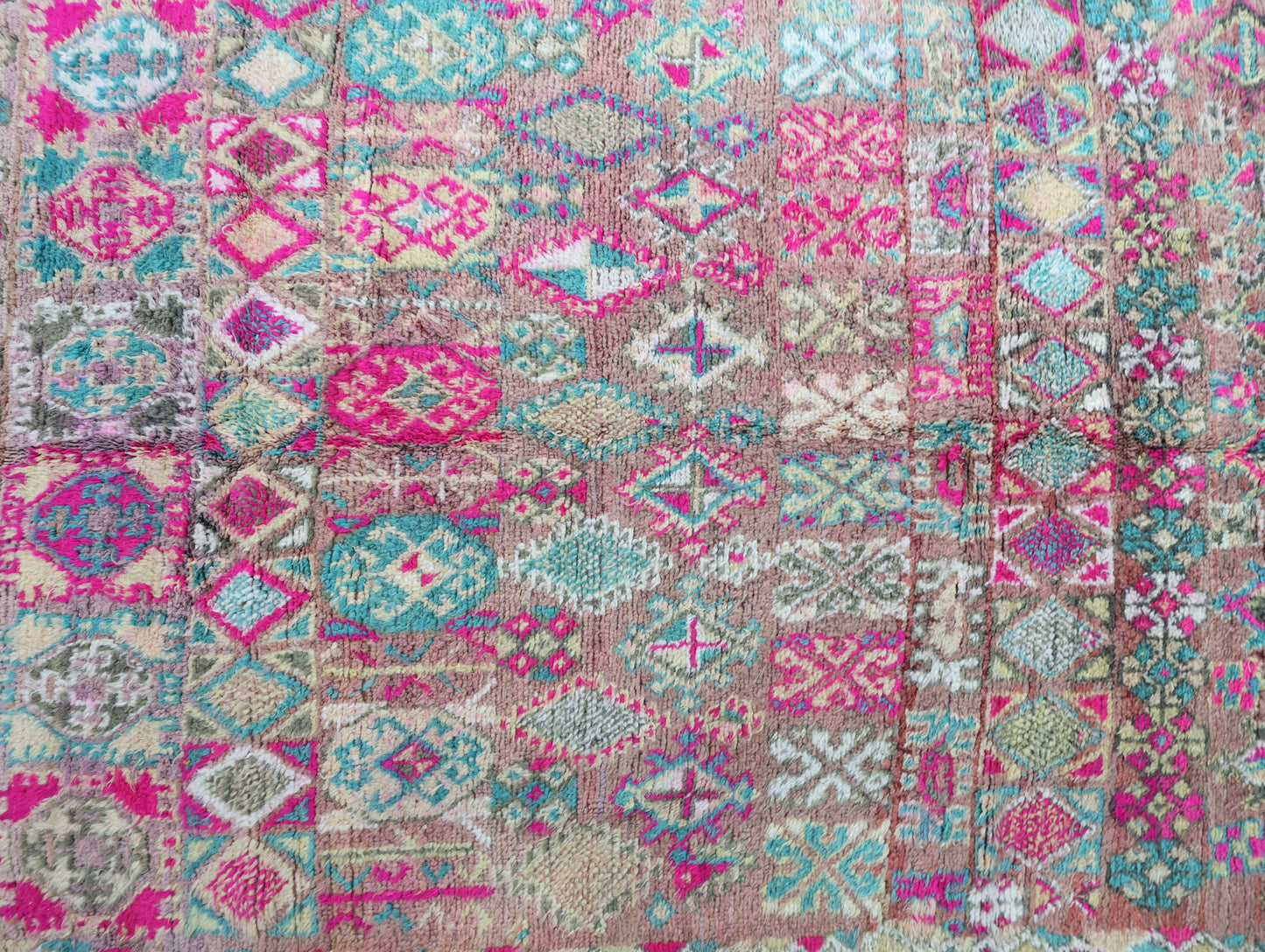 Binfa Vintage Moroccan Rug 6'5" x 9'4"