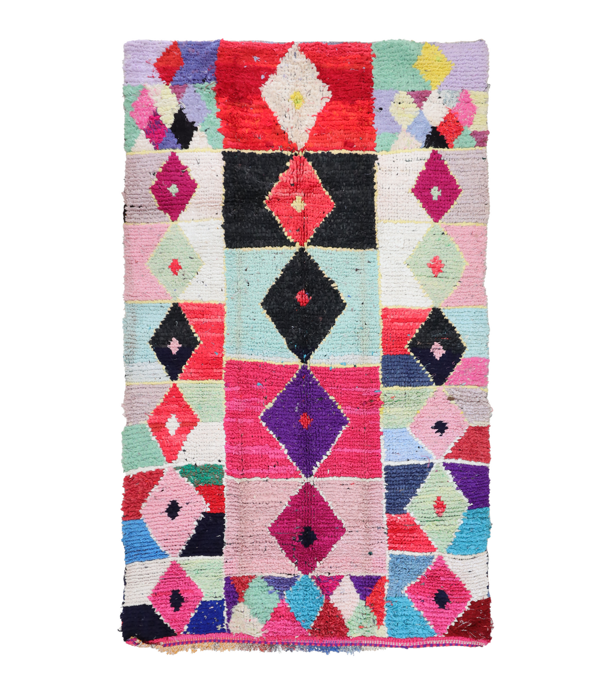 Bahya Boucherouite Rug 4'6" x 8'3"