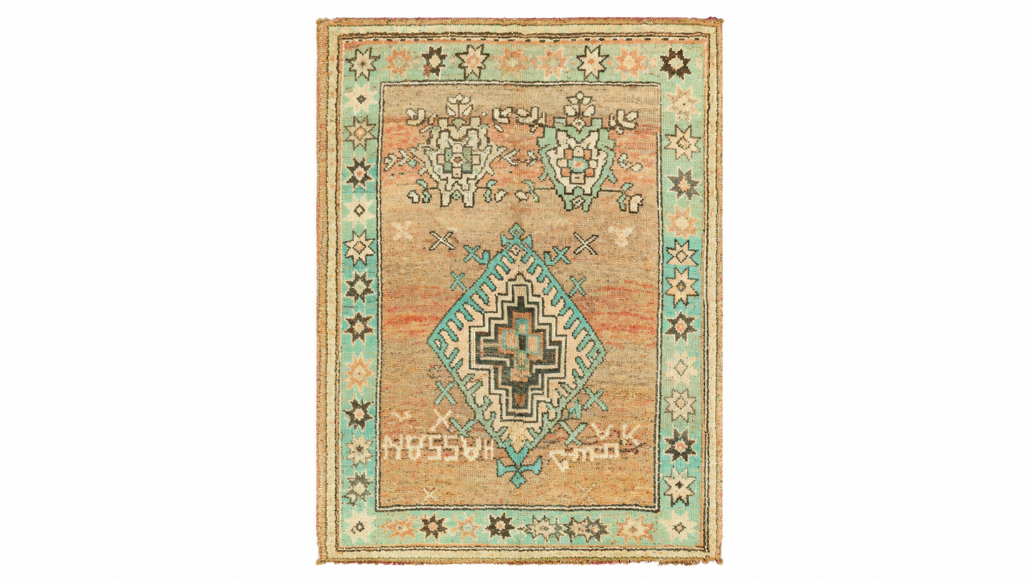 Anir Vintage Moroccan Rug  5'5" x 8'7"
